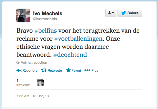 Tweet Ivo Mechels